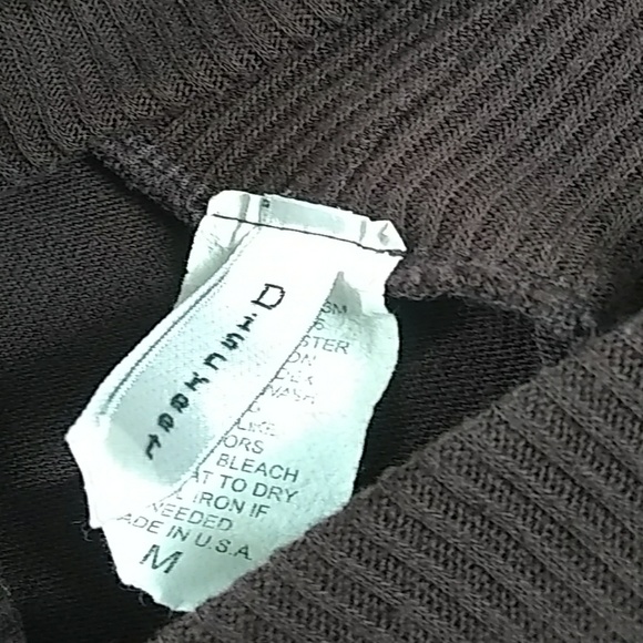 Dark brown top size M - Picture 4 of 4